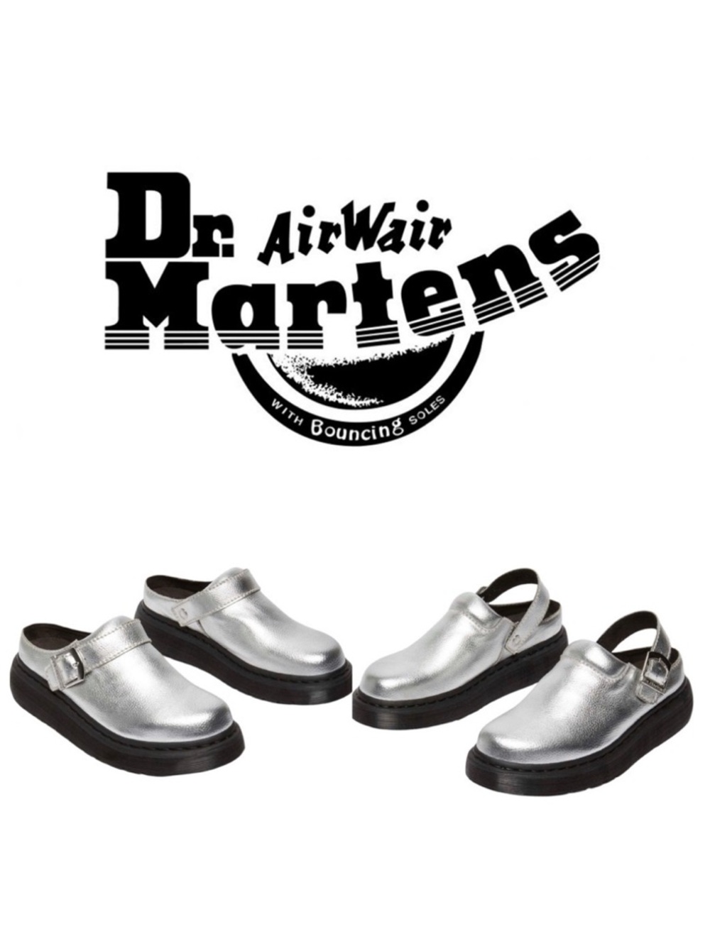 NEW Dr Martens Laketen Slingback Mule 10